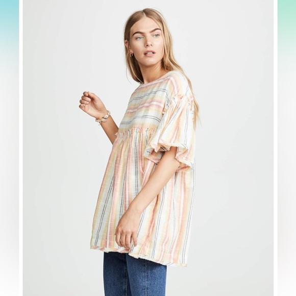 Free People Summer Nights Striped Dress - Picture 3 of 8